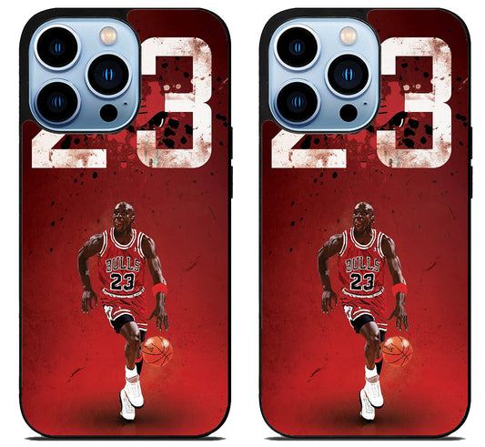 Michael Jordan Chicago Bulls Legend iPhone 15 Pro | iPhone 15 Pro Max Case