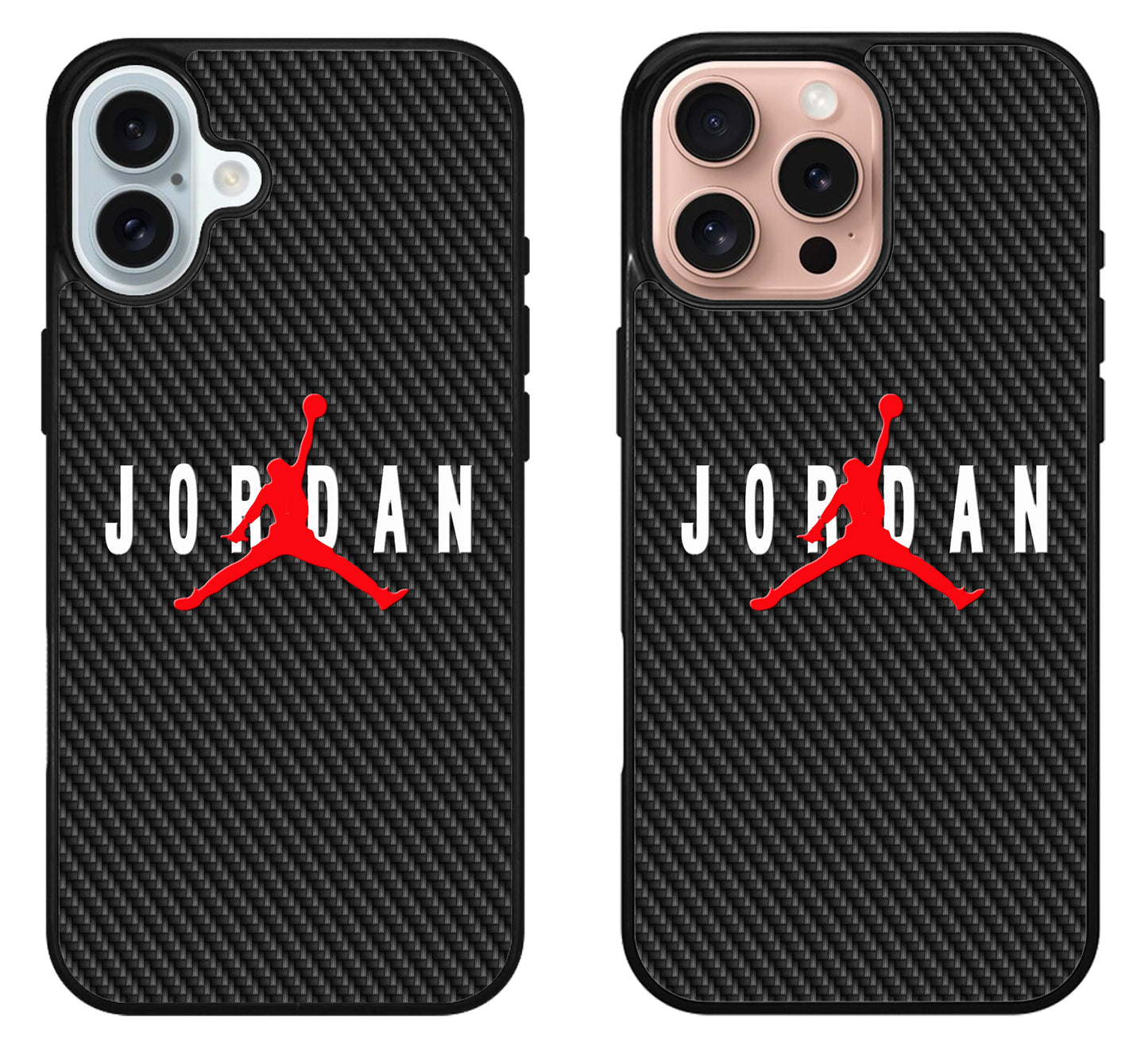 Michael Jordan Jump Carbon iPhone 16 | 16 Plus | 16 Pro | 16 Pro Max Case