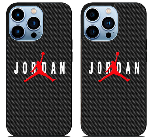 Michael Jordan Jump Carbon iPhone 15 Pro | iPhone 15 Pro Max Case