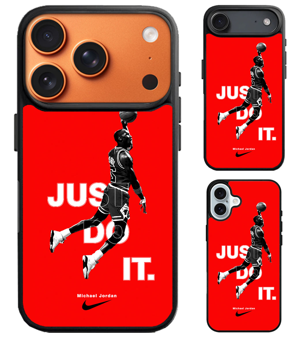 Michael Jordan Just Do it Nike iPhone Air | iPhone 17 | 17 Pro | 17 Pro Max Case