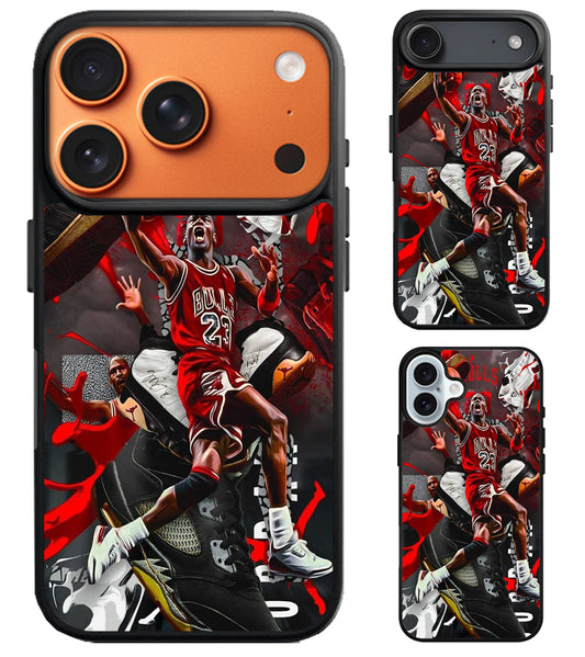 Michael Jordan Stylish iPhone Air | iPhone 17 | 17 Pro | 17 Pro Max Case