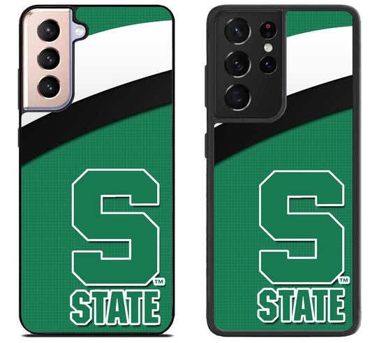 Michigan State Spartans Cover Samsung Galaxy S21 | S21 FE | S21+ | S21 Ultra Case