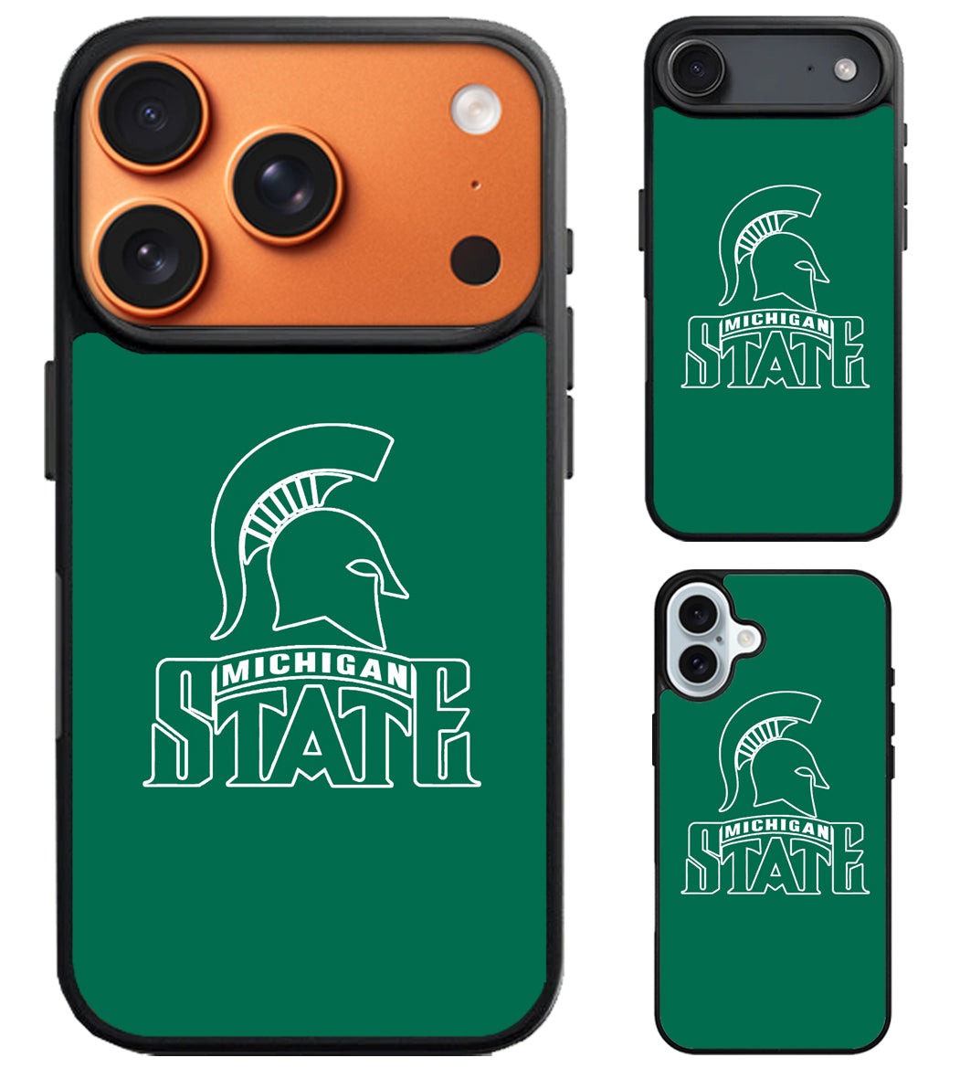 Michigan State Spartans Logo iPhone Air | iPhone 17 | 17 Pro | 17 Pro Max Case
