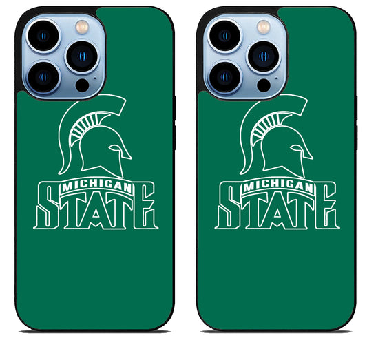 Michigan State Spartans Logo iPhone 15 Pro | iPhone 15 Pro Max Case