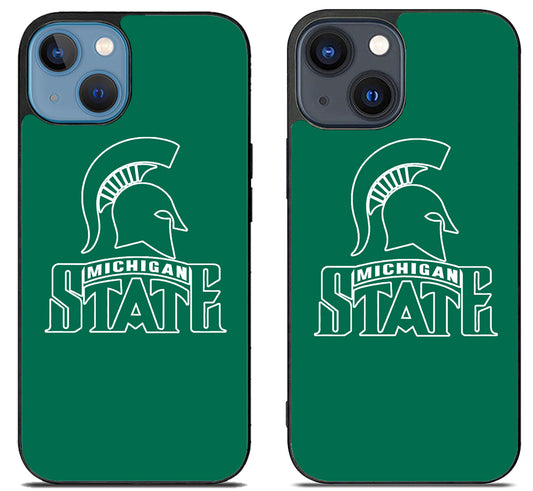 Michigan State Spartans Logo iPhone 15 | iPhone 15 Plus Case