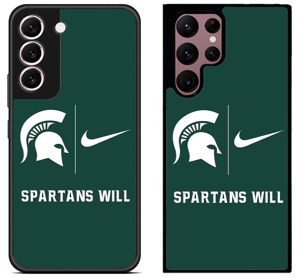 Michigan State Spartans Will Samsung Galaxy S22 | S22+ | S22 Ultra Case