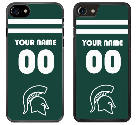Custom Personalized Michigan State Spartans iPhone SE 2020 | iPhone SE 2022 Case