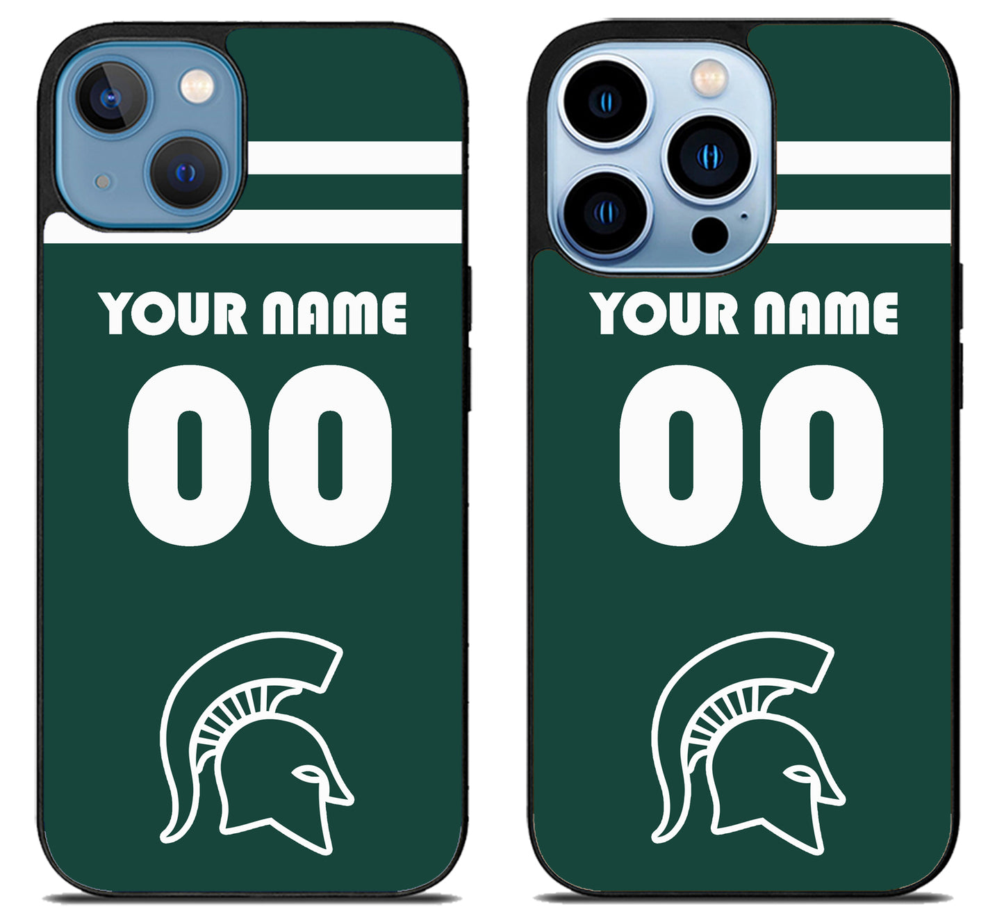 Custom Personalized Michigan State Spartans iPhone 13 | 13 Mini | 13 Pro | 13 Pro Max Case