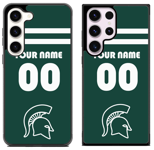Custom Personalized Michigan State Spartans Samsung Galaxy S23 | S23+ | S23 Ultra Case