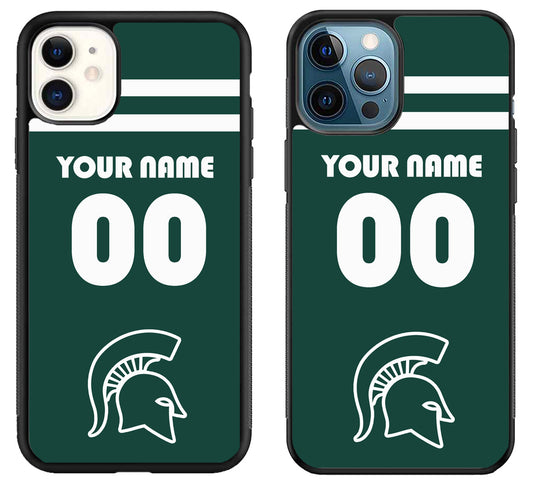 Custom Personalized Michigan State Spartans iPhone 11 | 11 Pro | 11 Pro Max Case