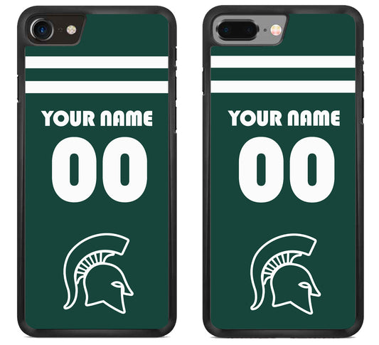 Custom Personalized Michigan State Spartans iPhone 8 | 8 Plus Case