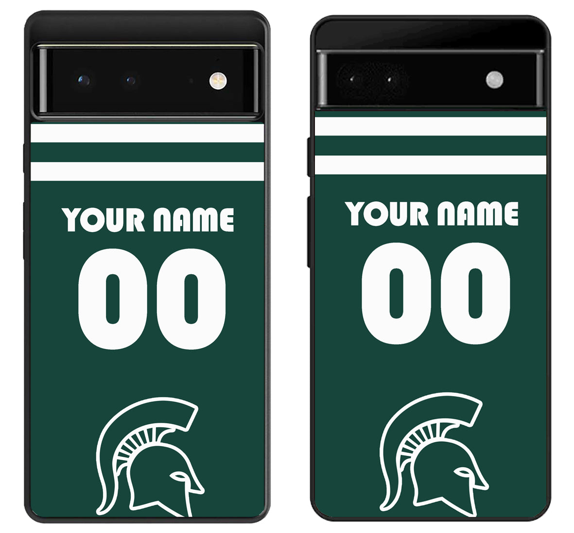Custom Personalized Michigan State Spartans Google Pixel 6 | 6A | 6 Pro Case