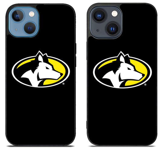 Michigan Tech Huskies Black iPhone 15 | iPhone 15 Plus Case