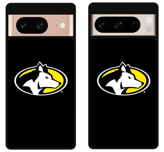 Michigan Tech Huskies Black Google Pixel 8 | 8 Pro Case