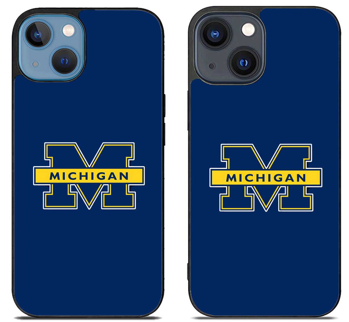 Michigan Wolverines Blue iPhone 15 | iPhone 15 Plus Case