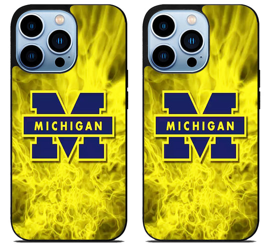 Michigan Wolverines Cool iPhone 15 Pro | iPhone 15 Pro Max Case