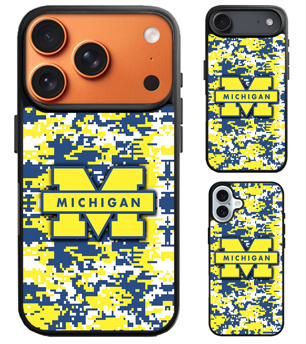 Michigan Wolverines Cover iPhone Air | iPhone 17 | 17 Pro | 17 Pro Max Case