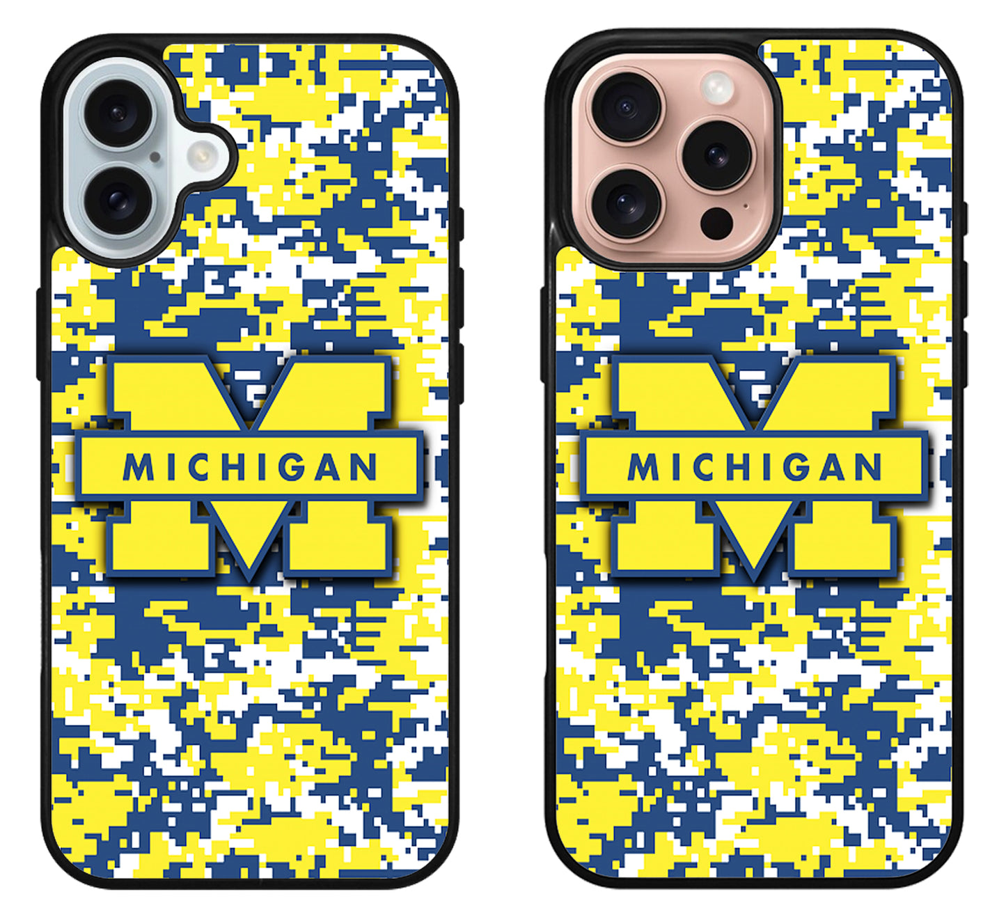 Michigan Wolverines Cover iPhone 16 | 16 Plus | 16 Pro | 16 Pro Max Case