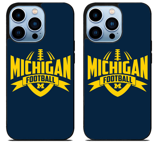 Michigan Wolverines Football iPhone 15 Pro | iPhone 15 Pro Max Case