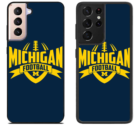 Michigan Wolverines Football Samsung Galaxy S21 | S21 FE | S21+ | S21 Ultra Case
