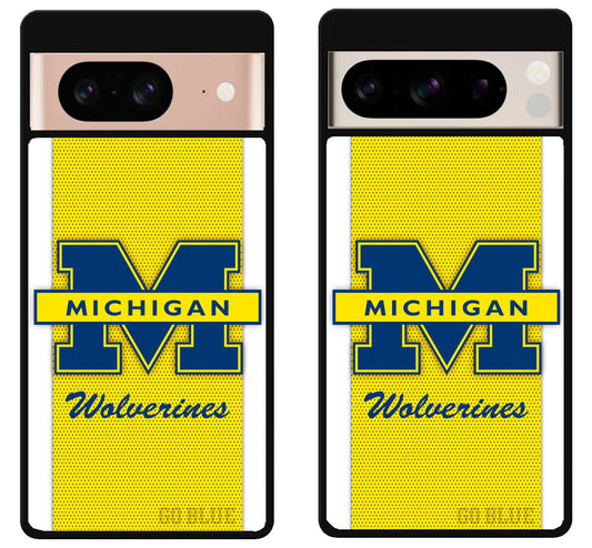 Michigan Wolverines Go Blue Google Pixel 8 | 8 Pro Case