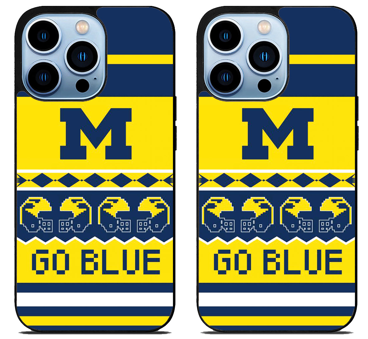 Michigan Wolverines  Go Blue iPhone 15 Pro | iPhone 15 Pro Max Case