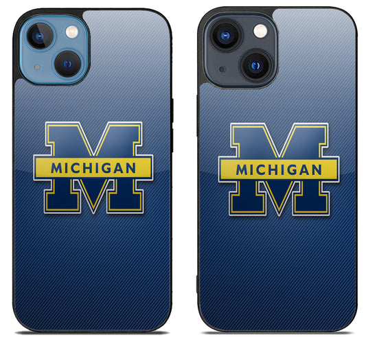 Michigan Wolverines  Logo iPhone 15 | iPhone 15 Plus Case