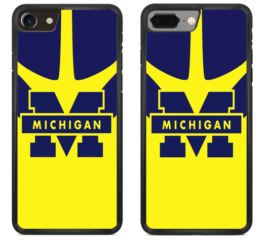 Michigan Wolverines Style iPhone 8 | 8 Plus Case