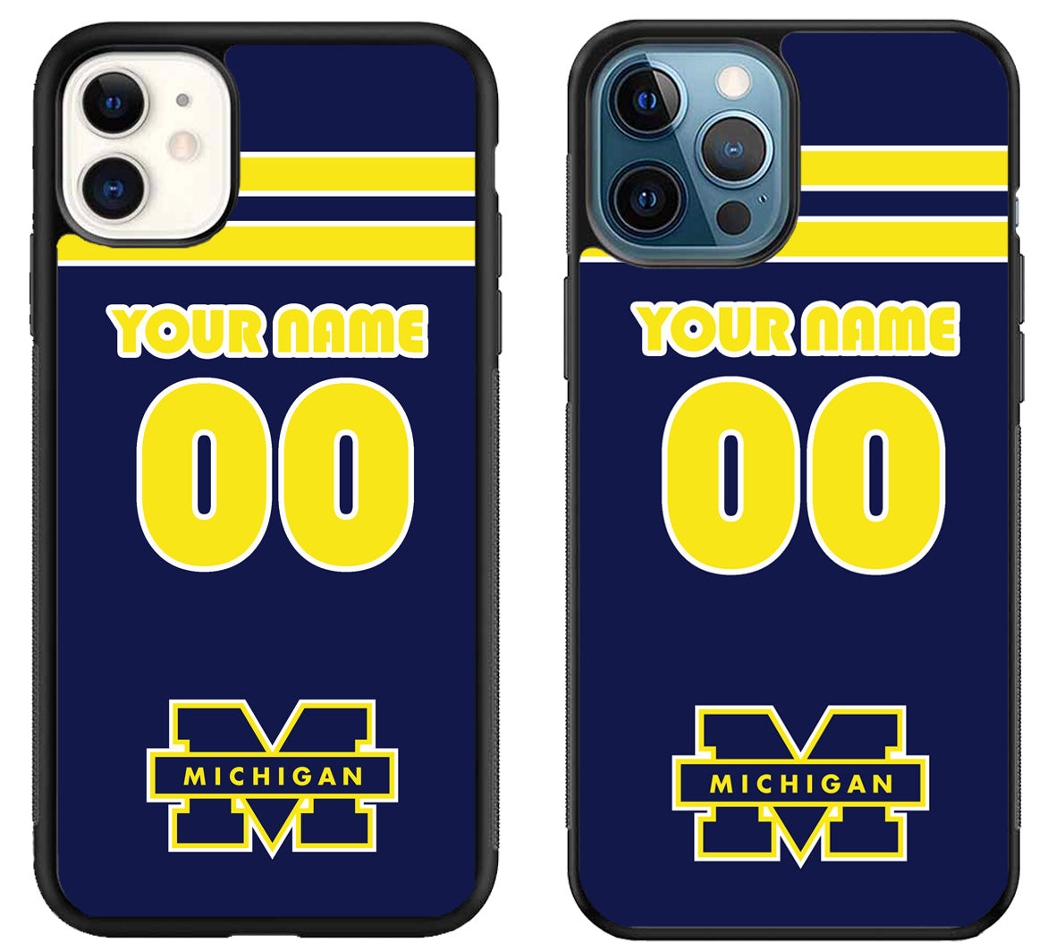 Custom Personalized Michigan Wolverines iPhone 11 | 11 Pro | 11 Pro Max Case