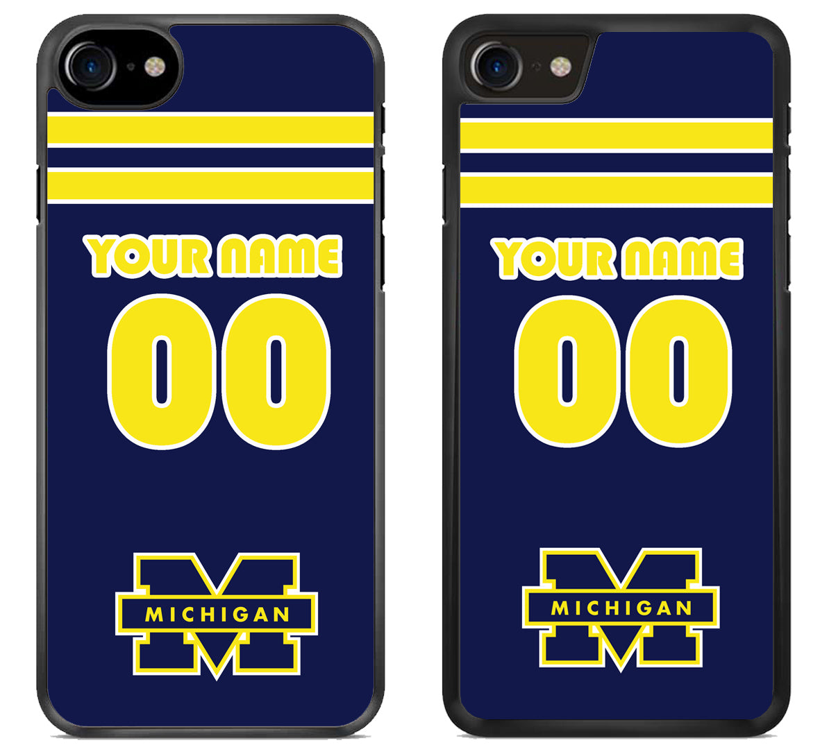 Custom Personalized Michigan Wolverines iPhone SE 2020 | iPhone SE 2022 Case