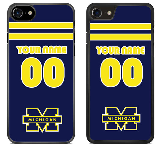 Custom Personalized Michigan Wolverines iPhone SE 2020 | iPhone SE 2022 Case