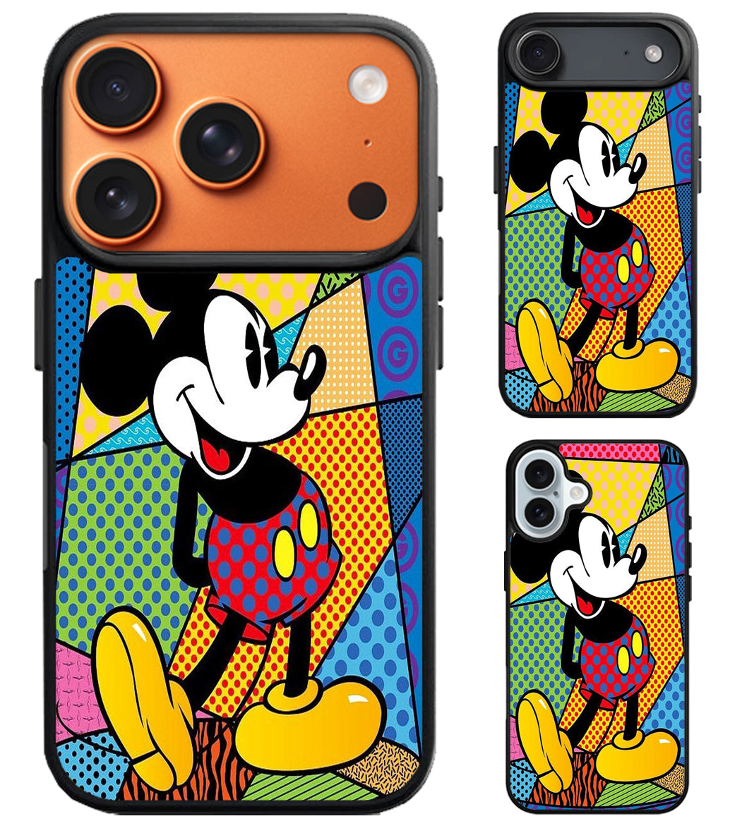 Mickey Mouse Britto iPhone Air | iPhone 17 | 17 Pro | 17 Pro Max Case