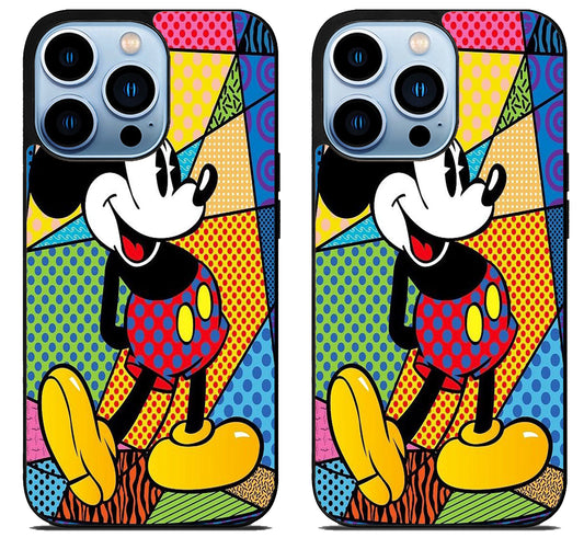 Mickey Mouse Britto iPhone 15 Pro | iPhone 15 Pro Max Case