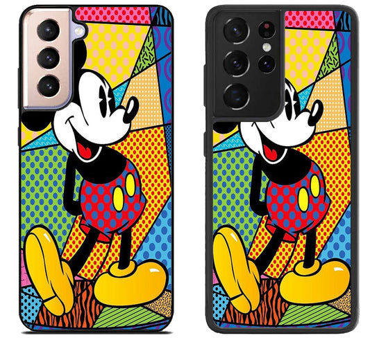Mickey Mouse Britto Samsung Galaxy S21 | S21 FE | S21+ | S21 Ultra Case