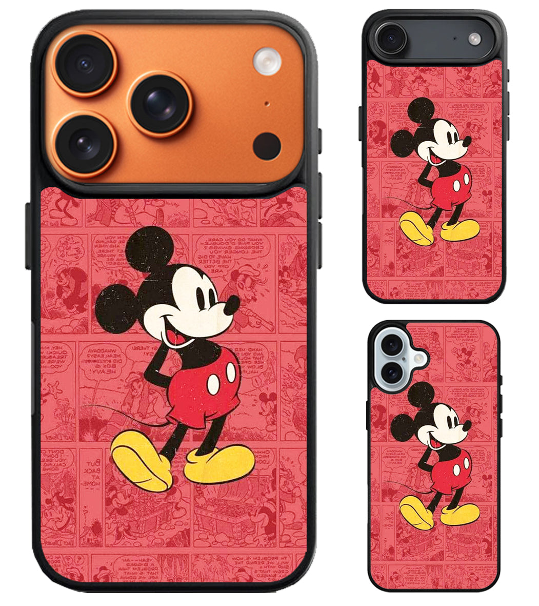 Mickey Mouse Collage iPhone Air | iPhone 17 | 17 Pro | 17 Pro Max Case