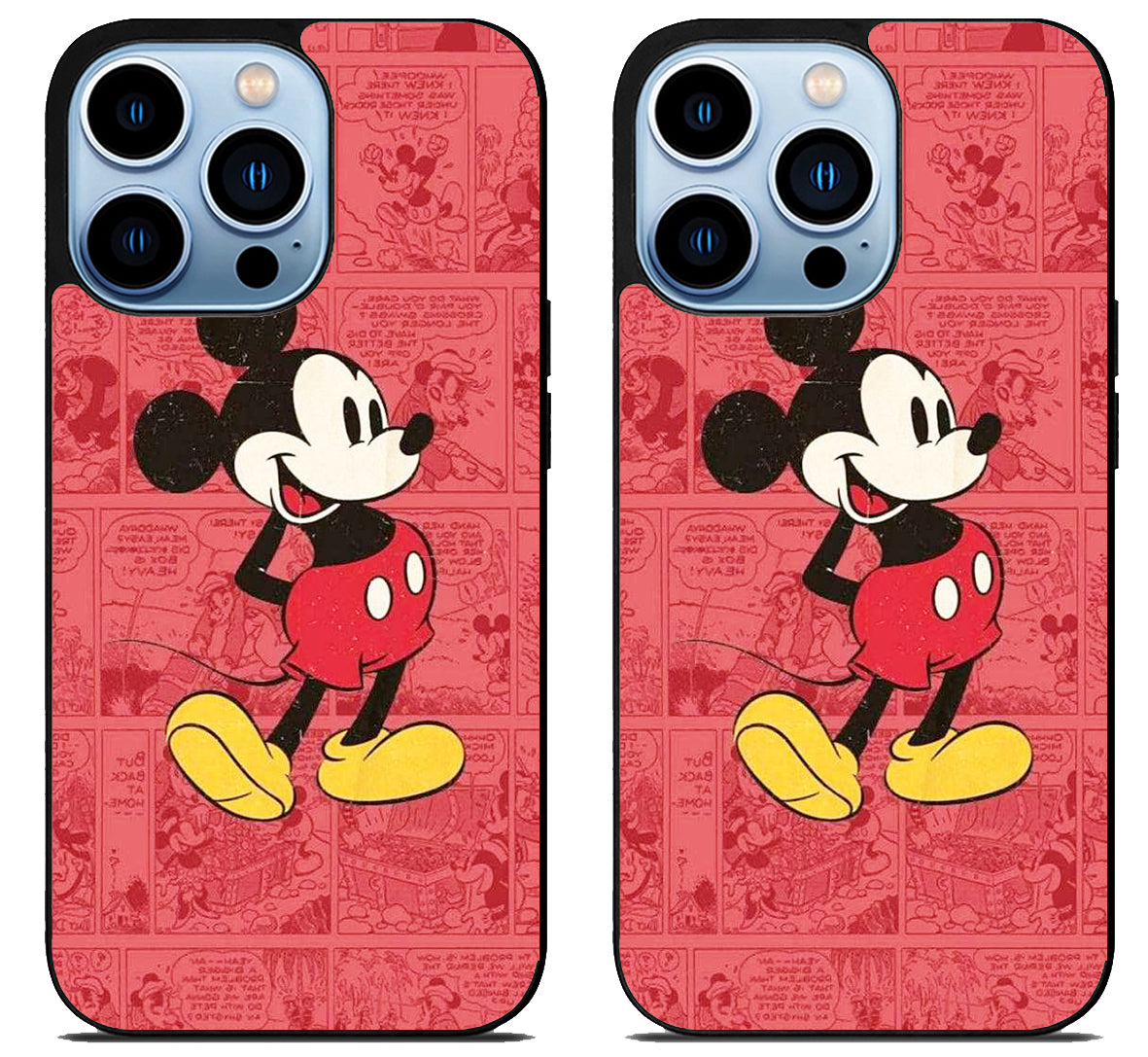 Mickey Mouse Collage iPhone 15 Pro | iPhone 15 Pro Max Case