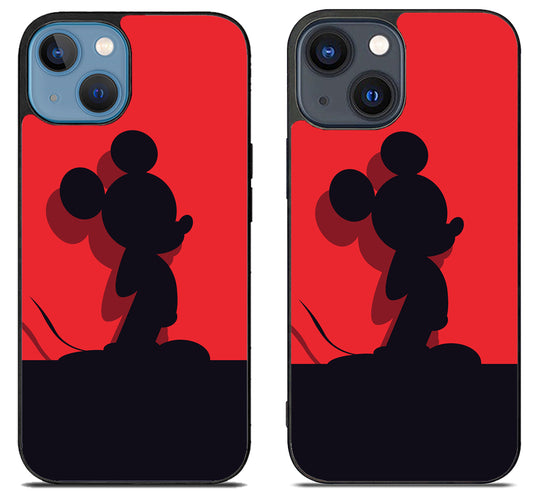 Mickey Mouse Shadow iPhone 15 | iPhone 15 Plus Case