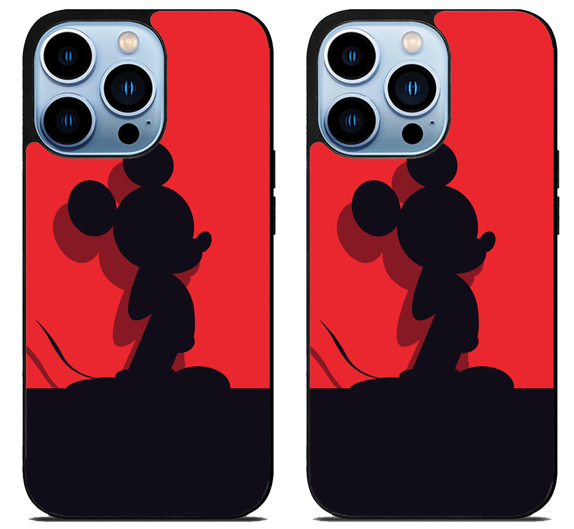 Mickey Mouse Shadow iPhone 15 Pro | iPhone 15 Pro Max Case