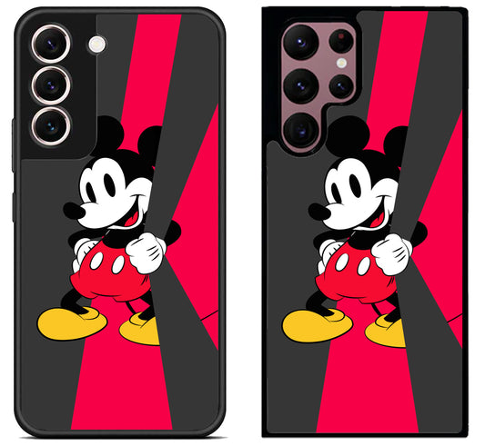 Mickey mouse Red And Black Samsung Galaxy S22 | S22+ | S22 Ultra Case