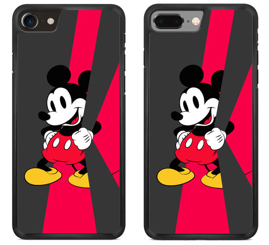 Mickey mouse Red And Black iPhone 8 | 8 Plus Case