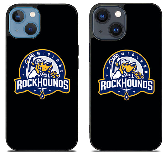 Midland RockHounds Black iPhone 15 | iPhone 15 Plus Case
