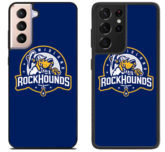 Midland RockHounds Blue Samsung Galaxy S21 | S21 FE | S21+ | S21 Ultra Case