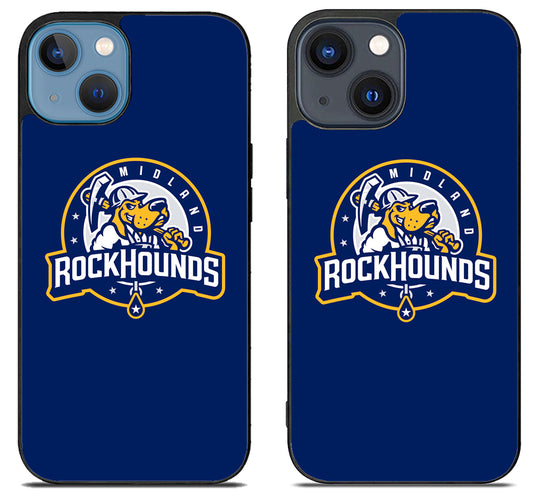 Midland RockHounds Blue iPhone 15 | iPhone 15 Plus Case