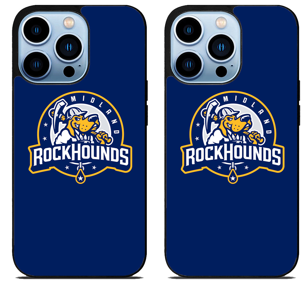 Midland RockHounds Blue iPhone 15 Pro | iPhone 15 Pro Max Case