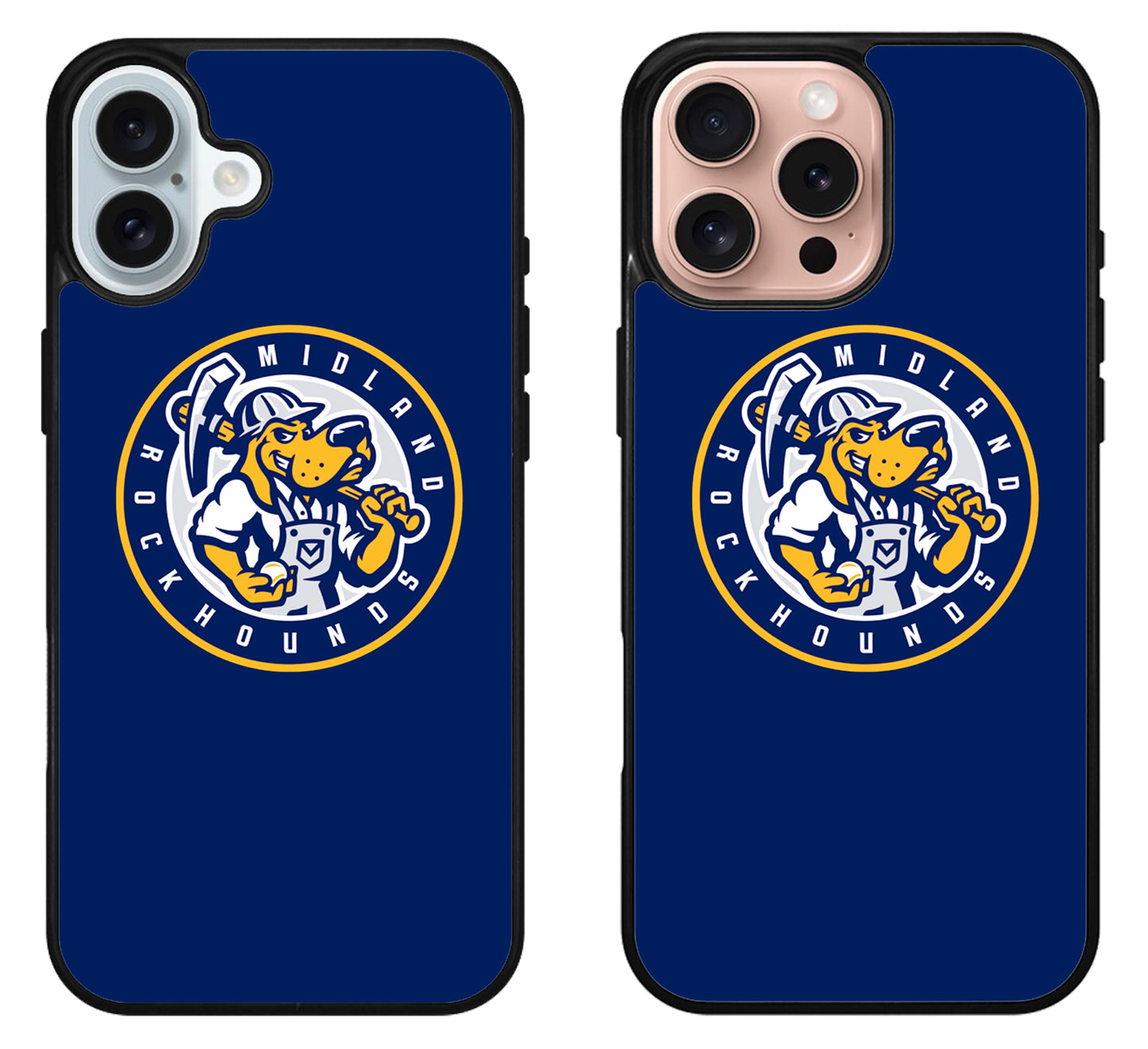 Midland RockHounds Logo iPhone 16 | 16 Plus | 16 Pro | 16 Pro Max Case
