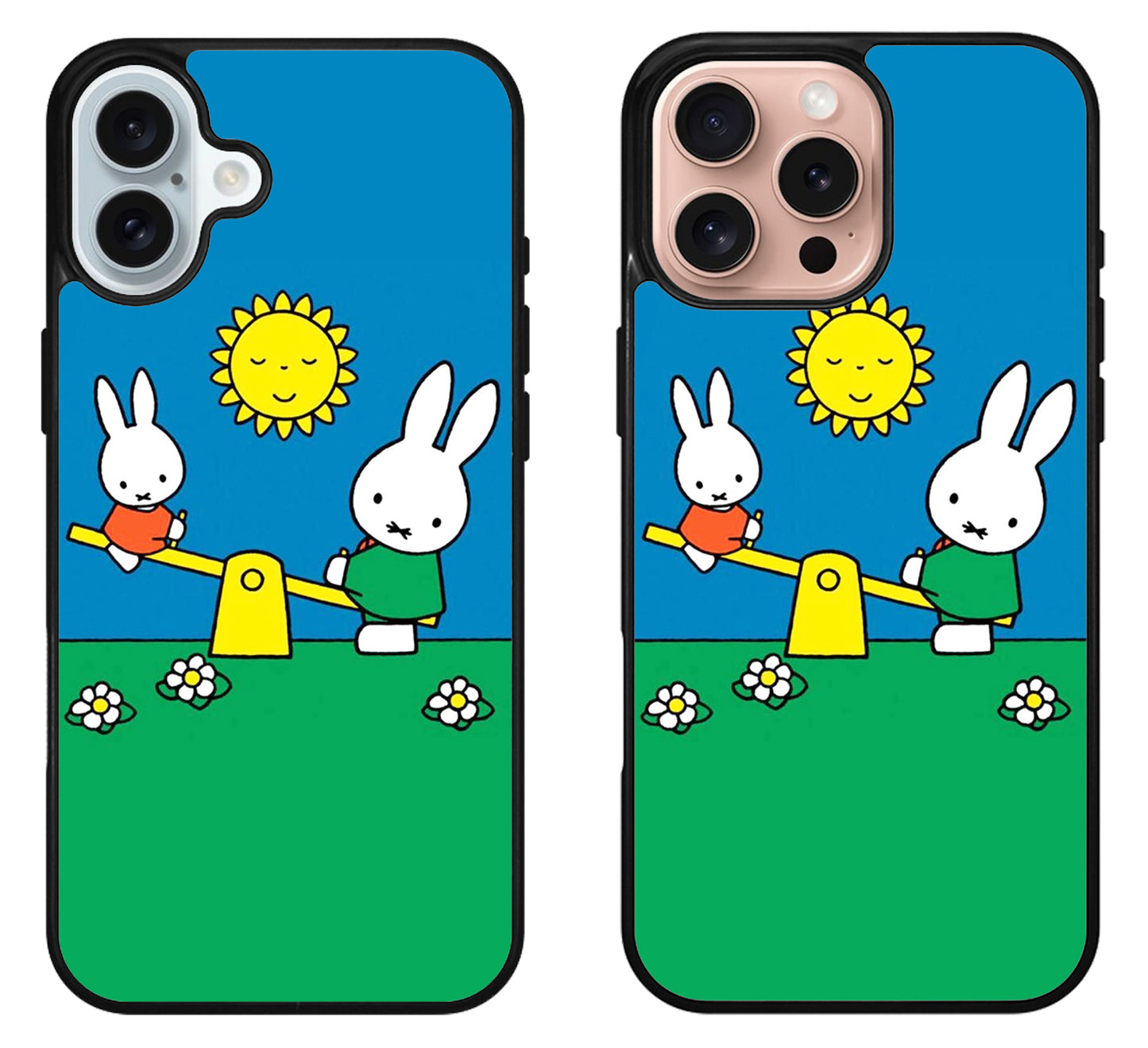Miffy Seesaw Playground iPhone 16 | 16 Plus | 16 Pro | 16 Pro Max Case