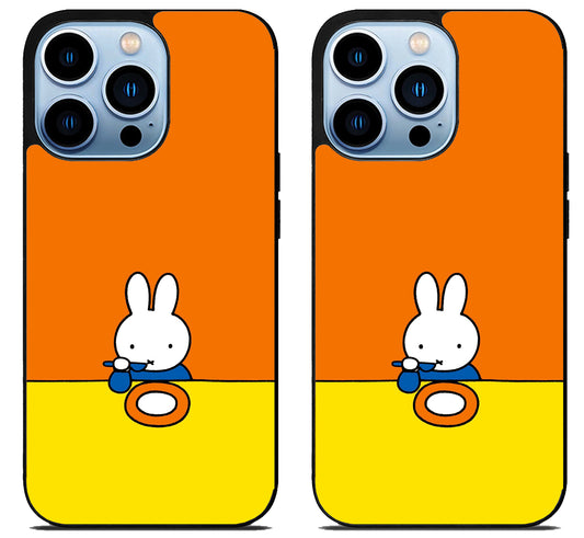 Miffy The Rabbit Eating iPhone 15 Pro | iPhone 15 Pro Max Case