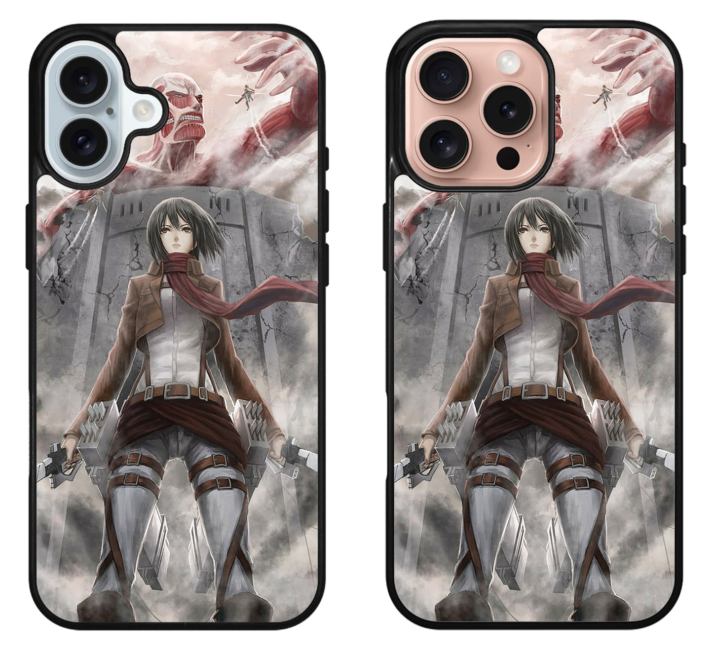 Mikasa Ackerman Attack on Titan iPhone 16 | 16 Plus | 16 Pro | 16 Pro Max Case