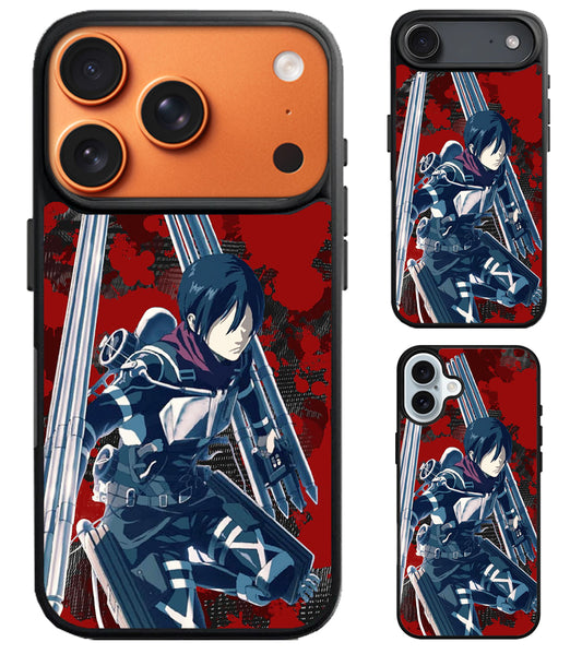 Mikasa Ackerman Attack on Titan Cool iPhone Air | iPhone 17 | 17 Pro | 17 Pro Max Case