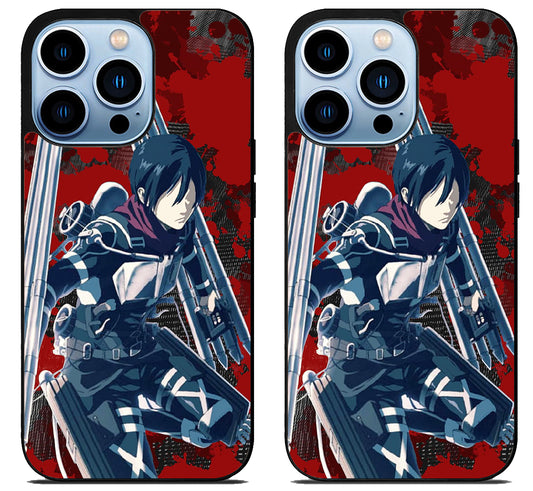 Mikasa Ackerman Attack on Titan Cool iPhone 15 Pro | iPhone 15 Pro Max Case